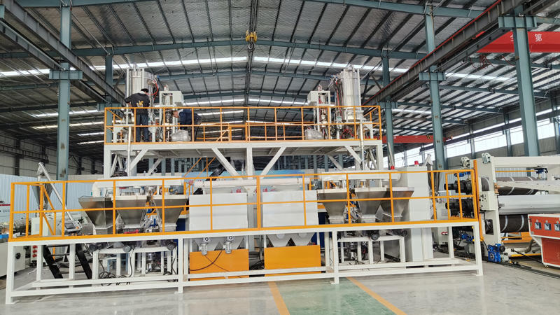 Plastic-Industry-PVC-Pipe-Mixing-Line1